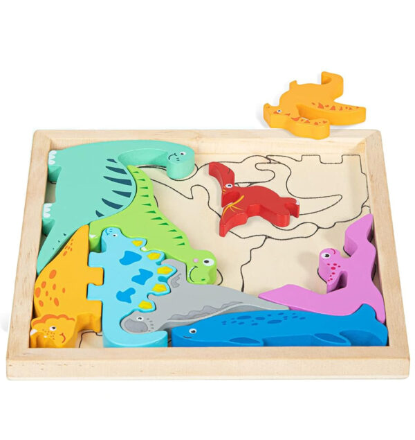Dinosaur Wooden Puzzle - Image 2
