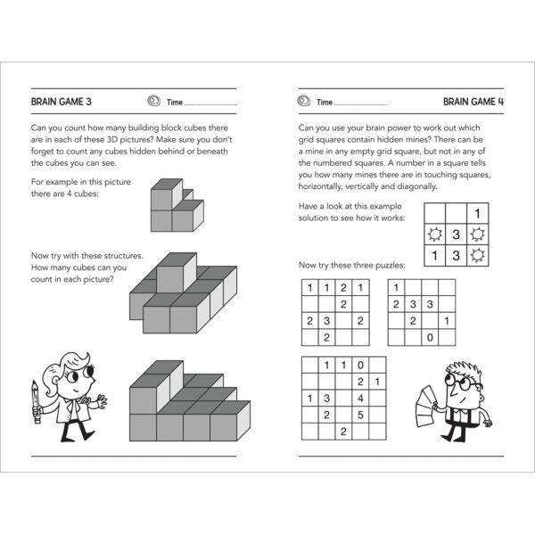 BRAIN GAMES FOR CLEVER KIDS - Image 2