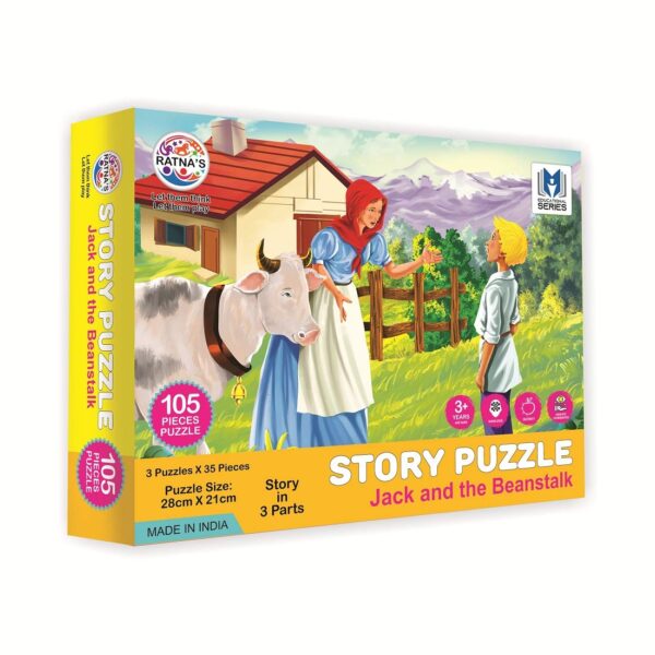Jack and Bean Story Puzzle