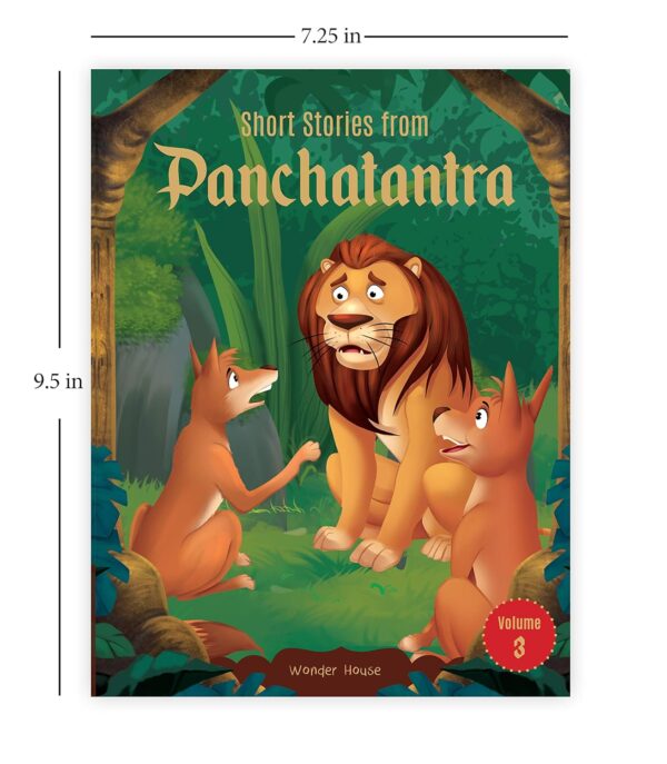 Short Stories From Panchatantra - Collection of 10 Books: Abridged Illustrated Stories For Children