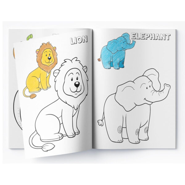 Preschool Activity Book: Coloring - Crayon Fun Activity Book For Kids - Image 3