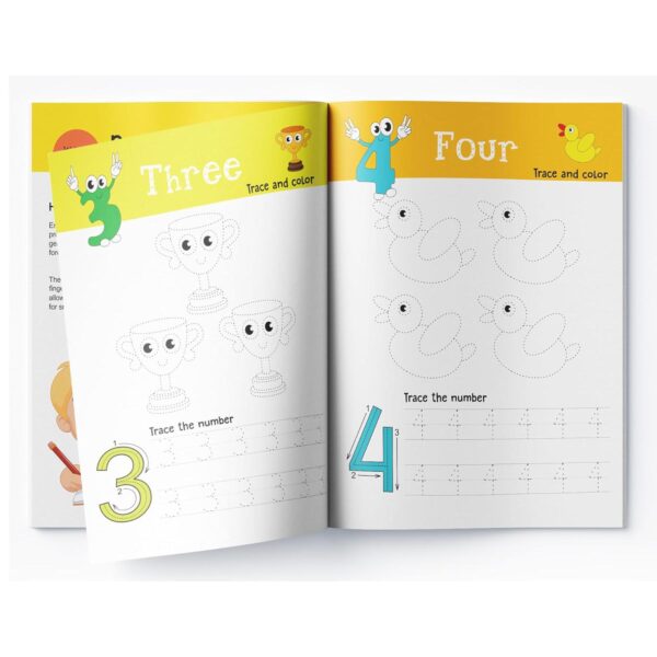 Preschool Activity Book: 123 - Numbers 1-10 Tracing Book For Kids - Image 4