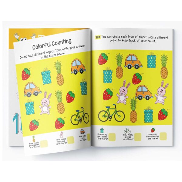 Preschool Activity Book: 123 - Numbers 1-10 Tracing Book For Kids - Image 3