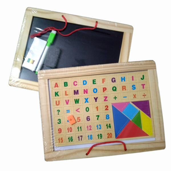 Wooden Frame Mini Chalkboard with Marker