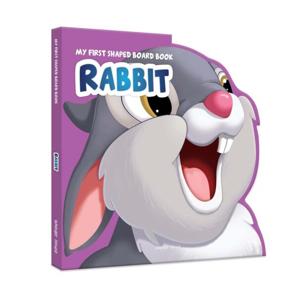 My First Shaped Board Book: Illustrated Rabbit