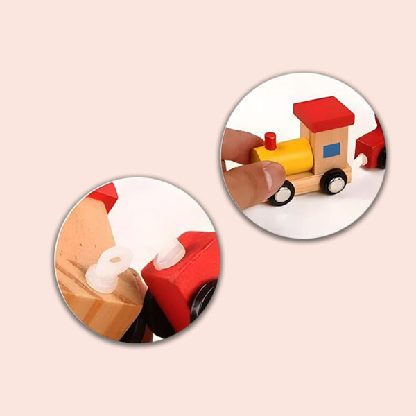 Wooden Digital Train Toy Set - Image 6